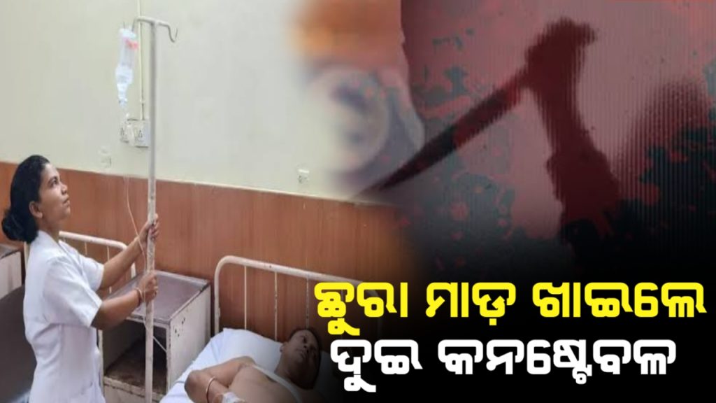 ଛୁରାମାଡ଼ ଖାଇଲେ ଦୁଇ ପୋଲିସ କନଷ୍ଟେବଳ