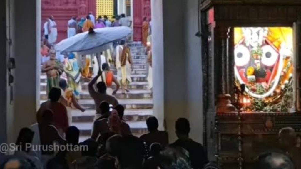 ଶ୍ରୀମନ୍ଦିରରେ ମହାପ୍ରଭୁଙ୍କ ରାମାଭିଷେକ ନୀତି
