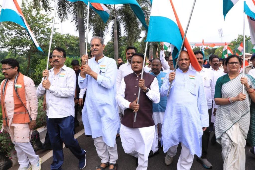 ରାଜଧାନୀରେ ପରାକ୍ରମ ଶୋଭାଯାତ୍ରା।
