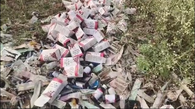 ରୋଗୀଙ୍କୁଦେଲେନି, ରାସ୍ତା କଡ଼ରେ ଫିଙ୍ଗିଦେଲେ ସରକାରୀ ଔଷଧ