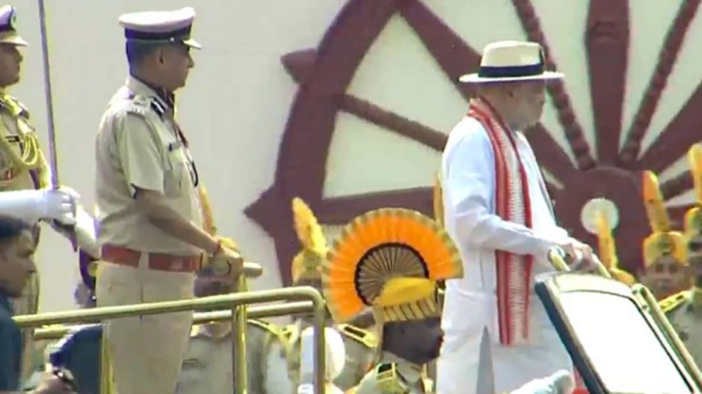 CISFର ୫୭ତମ ପ୍ରତିଷ୍ଠା ଉତ୍ସବରେ ଯୋଗ ଦେଲେ ଅମିତ ଶାହ