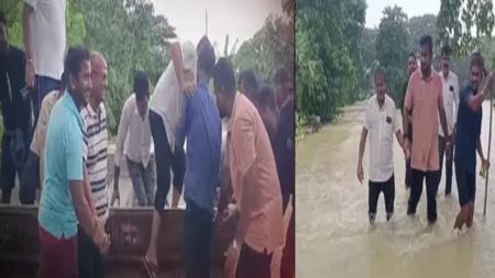 ବନ୍ୟାଞ୍ଚଳ ଗସ୍ତ ବେଳେ ଅଘଟଣ: ମନ୍ତ୍ରୀ ସୂର୍ଯ୍ୟବଂଶୀ ସୂରଜଙ୍କ ବୋଟ ନିୟନ୍ତ୍ରଣ ହରାଇଲା