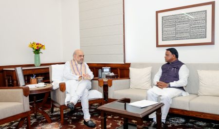 କେନ୍ଦ୍ର ଗୃହମନ୍ତ୍ରୀ ଅମିତ ଶାହଙ୍କୁ ଭେଟିଲେ ମୁଖ୍ୟମନ୍ତ୍ରୀ