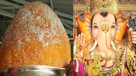 ୯୦ ହଜାର ଟଙ୍କାରେ ନିଲାମ ହେଲା ଗଣେଶଙ୍କ ଲଡୁ